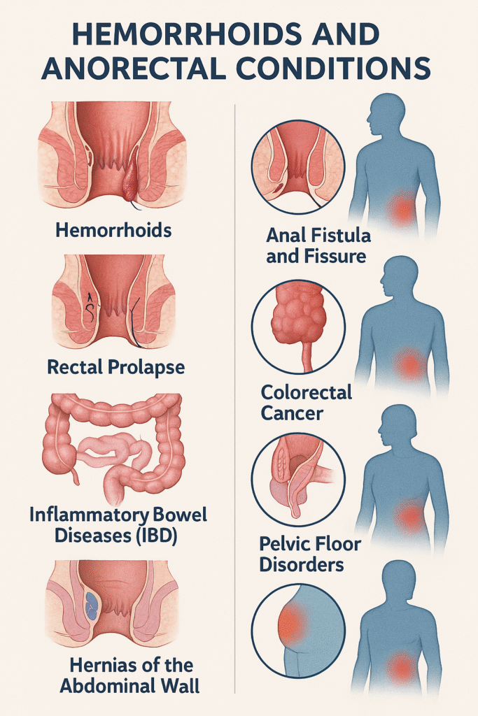 Expertise in colon and rectal diseases